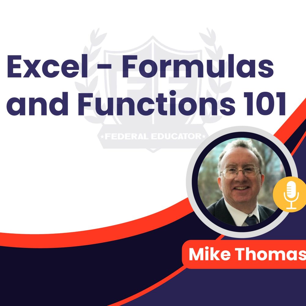 Excel – Formulas and Functions 101