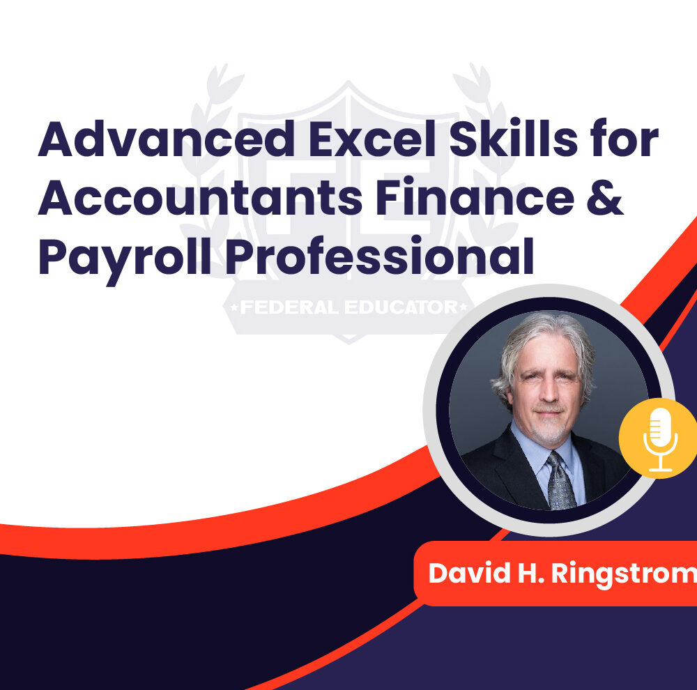 Advanced Excel Skills for Accountants Finance & Payroll Professional